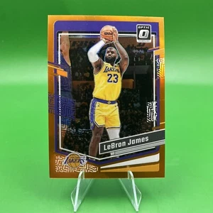 Lebron James 2023-24 Optic Basketball - Orange Prizm /199 - Los Angeles Lakers - Picture 1 of 3