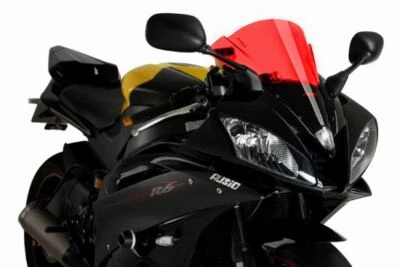 Puig Red Racing Screen Yamaha YZF R6 2006-2007 - Image 1 of 4