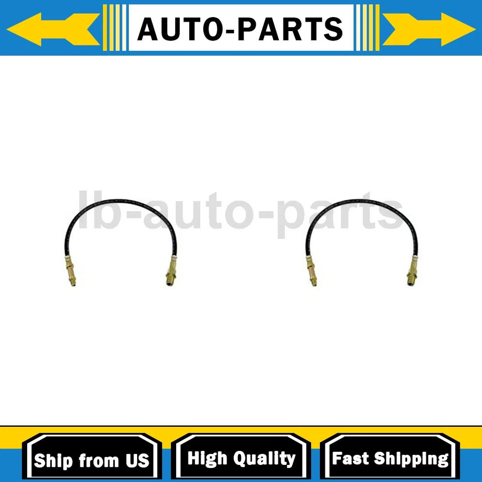 2X Manguera de línea de freno delantero primera parada para Chevrolet C50 1967 1968 1969 1970 Foto 1 de 4