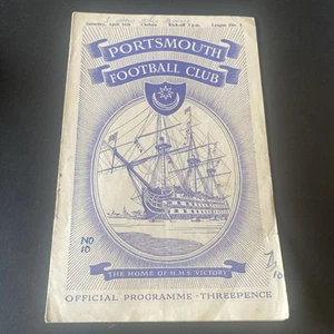 Portsmouth V Chelsea 1954/55 - Picture 1 of 4