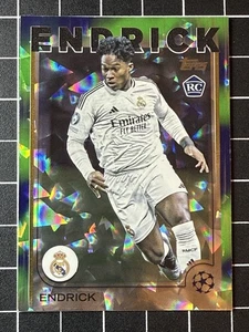 2024-25 Topps Uefa Club Competitions - Endrick #100 Northern Lights (RC) - Foto 1 di 2