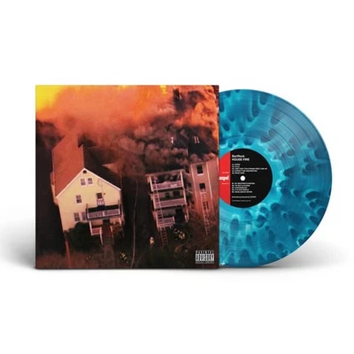 Borirock House Fire Blue Marble Vinyl LP 077/100 Daupe! - Image 1 of 4