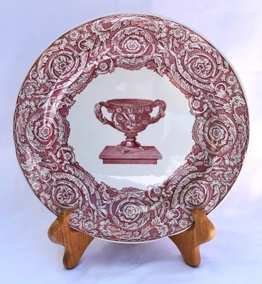 Spode Archive Coll. - VICTORIAN SERIES - WARWICK VASE - 10 1/2" DINNER PLATE - Image 1 of 3