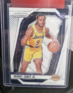 BRONNY JAMES ROOKIE 2024-25 WHITE LAZER PRIZM /275 - Picture 1 of 2