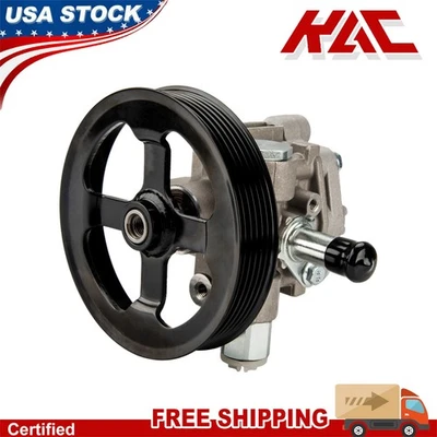 Power Steering Pump W/ Pulley for 07-2017 Jeep Patriot 2007-2012 Dodge Caliber - Image 1 of 4