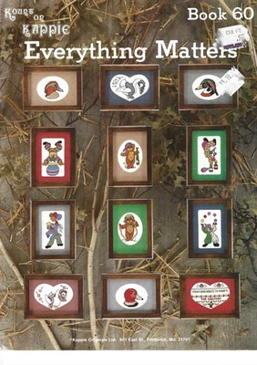 Kount on Kappie Book 60 Everything Matters Book 60 Cross Stitch Charts - Image 1 of 2