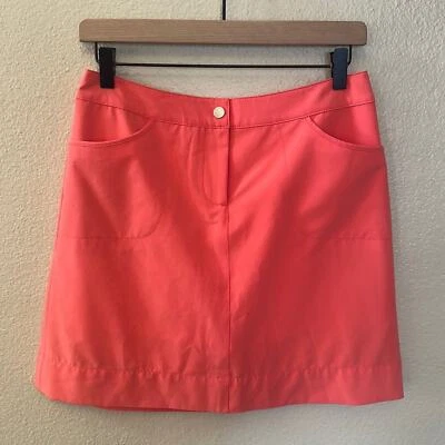 Saia atlética feminina Cutter & Buck golfe coral tamanho 2 - Imagem 1 de 4