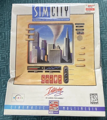 SIM CITY CLASSIC Original City Simulator Maxis PC Game NOS 1997 NEW Sealed - Image 1 of 4