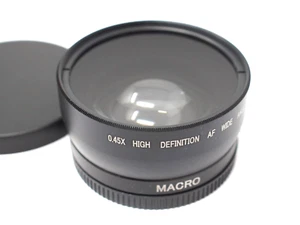 0.45x High Definition AF Wide Angle Lens 58mm - Picture 1 of 3