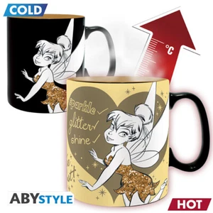 Disney Peter Pan Tinkerbells chispas termoefecto taza merch hada campana café - Imagen 1 de 4