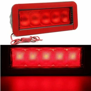 Universal Car 5LED Warning 12V Rear High Mount Third 3RD Brake Stop Tail Light - Picture 1 of 7