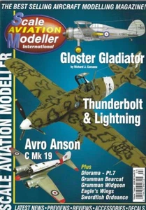 Modelador de aviación a escala V7 N1 Gloster gladiador Avro Anson Thunderbolt Bearcat - Imagen 1 de 17