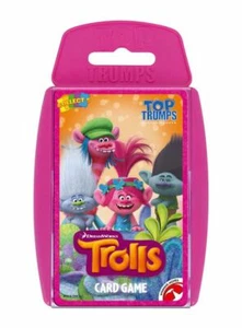 Top Trumps Dreamworks Play And Discover Trolls Film Card Game For Kids - Picture 1 of 6