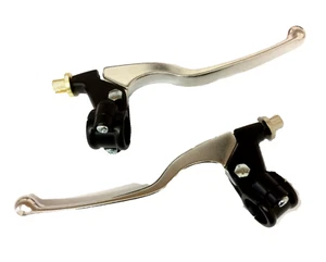 RFX UNIVERSAL CLUTCH & BRAKE LEVER & BRACKET ASSEMBLY for DRUM BRAKE MOTORBIKE - Picture 1 of 1