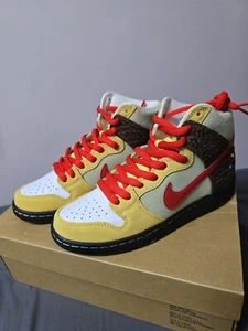 Nike SB DUNK HOHE Farbe Schlittschuhe Kebab und Destroy BRANDNEU UK6 US7 EU44 - Bild 1 von 7