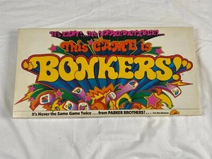 THIS GAME IS BONKERS! 100% COMPLETE 1978 PARKER BROTHERS BOARD GAME - Picture 1 of 5