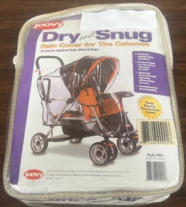 Joovy Caboose Copertura Antipioggia Nuova In Confezione - Copertura Protettiva Plastica Trasparente - Foto 1 di 4