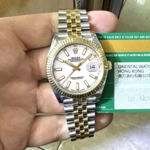 NEW Rolex Datejust 41MM 126333 Two-Tone 18K Yellow Gold & Stainless Steel Watch - Picture 1 of 4