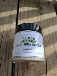 Whipped Aloe vera Hair Butter โ Natural Shea Butter for Hair Growth & Moisture - Picture 1 of 9