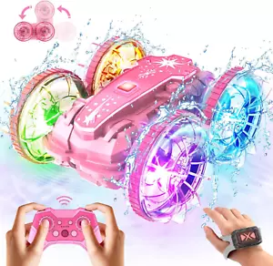 Amphibious Remote Control Car Boat, Waterproof Pool Toys for Kids Ages 6 7 8 9 1 - Picture 1 of 6
