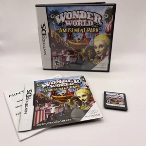 Nintendo DS Game Wonder World Amusement Park Complete W/ Case, Manual, Cartridge - Picture 1 of 10