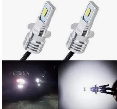 Bombillas LED antiniebla H3 de 6000 K, xenón blanco Foto 1 de 4