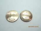 Antique German wheat 1 rentenpfennig copper coin cuff links-superinflation!