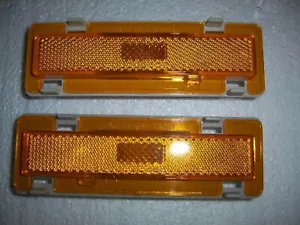 FRONT SIDE MARKER LENS SET 82-92 CAMARO GK1023.25 - Picture 1 of 1