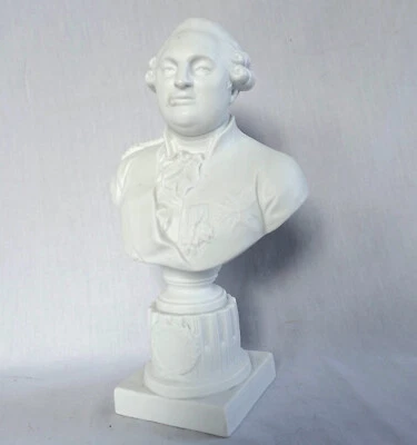 Buste du Roi Louis XVI - biscuit de porcelaine - Photo 1/4