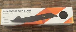 SteelSeries QcK Edge Cloth Gaming Computer Mouse Pad stitched edge XL NEW - Afbeelding 1 van 2