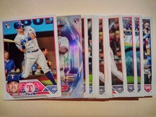 2023 Topps Baseball Series 2 Cards - Complete Your Set - Base, Rookies, Inserts