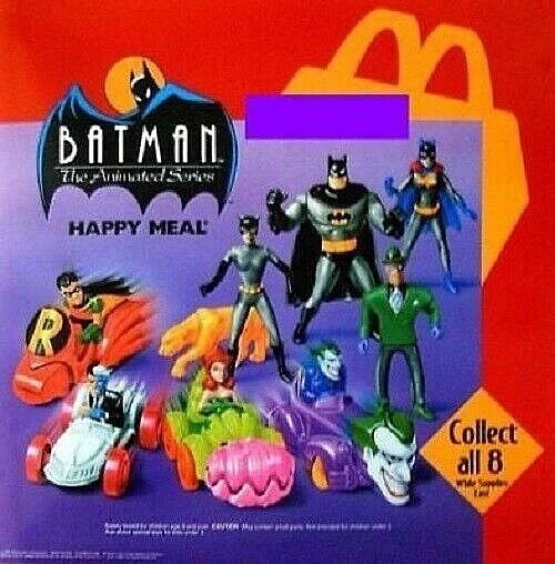 Batman la serie animada 1993 McDonalds Happy Food Toys - Tú eliges Foto 1 de 1