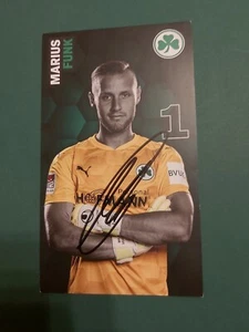 Greuther Fürth , M. Funk , 20/21, Autogrammkarte ,Fussball - Picture 1 of 1