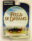 MACHINE VERTE GreenLight 1987 Jeep Wrangler YJ Field of Dreams CHASSE AUX PNEUS ROUGES