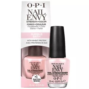 OPI Nail Envy Nail Strengthener Polish in Bubble Bath - 15ml BOXED - Picture 1 of 1