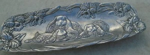 Tray Arthur Court Rabbits 1994Serving Dish Platter 15” - Picture 1 of 8