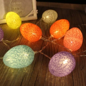 Egg String Lamp Light Decor Bunny String Lamps Led Egg String - Picture 1 of 11
