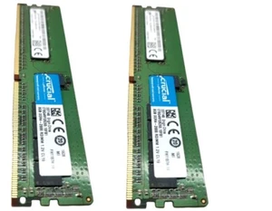 16GB (2 x 8GB) PC4-2666V DDR4 SERVER MEMOR MTA18ASF1G72PDZ-2G6B1RI MICRON - Picture 1 of 4