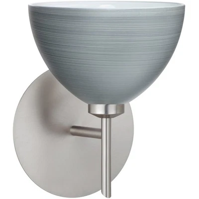 Besa Lighting 1SW-4679TN-SN Brella Wall Sconce Satin Nickel - Image 1 of 2