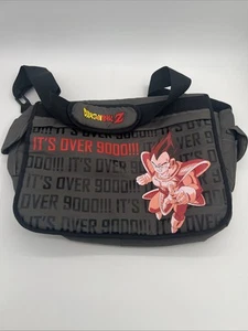 Dragon Ball Z Vegeta Messenger Laptop Bag Olive Green - Picture 1 of 8