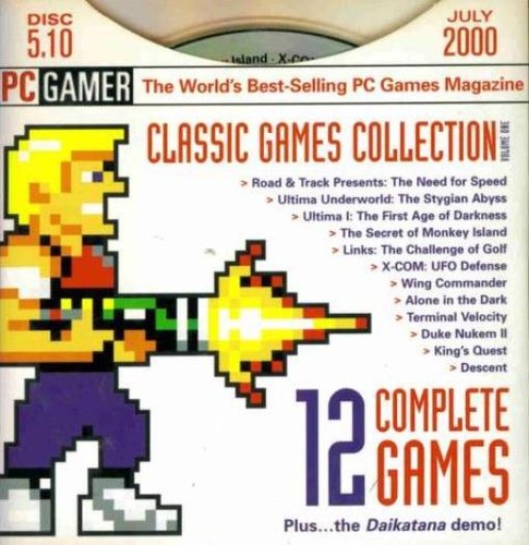Classic Games Collection PC CD 12 games! Ultima 1 Need for Speed 1 Duke ...