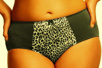 ¡¡¡MÁS ALLÁ DE SEXY!!! BRAGAS GODDESS RESBALADIZAS SEDOSAS SATINADAS ESTAMPADO LEOPARDO 3XL NUEVAS CON ETIQUETAS Foto 1 de 3