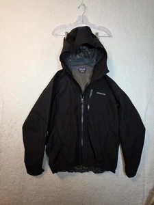 Patagonia Calcite Giacca Antipioggia Nera Impermeabile Gore-Tex Donna Large L - Foto 1 di 21