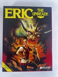 Vintage Eric The Unready PC MS-DOS 3.5 Floppy Big Box Spiel Legend Adventure - Bild 1 von 18