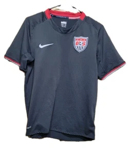 Camiseta Nike de la Selección Nacional de Fútbol de Estados Unidos 2008 Copa Mundial Visitante Hombre Pequeña Gris - Imagen 1 de 5