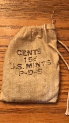 1973 U.S. Mint Bag of 15 Uncirculated PDS  Cents w/ Original COA - Image 1 of 4