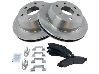 Kit de pastillas de freno y rotor trasero para Chevrolet Silverado 1500 2002-2006 69618YCVD Foto 1 de 2