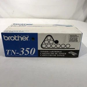 Original OEM Brother TN-350 Drucker Tonerkassette, schwarz, neu versiegelt im Karton - Bild 1 von 4