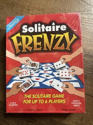 SOLITAIRE FRENZY GAME BRAND NEW UP TO 6 PLAYERS - Image 1 of 4