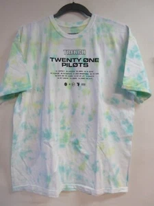 21 PILOTS OFFICIAL MERCH TRENCH TIE DYE BAND CONCERT MUSIC T-SHIRT 2XL / XXL - Picture 1 of 5